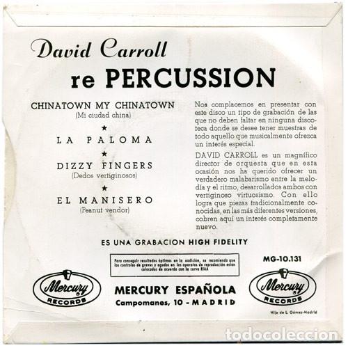 Discos de vinilo: Repercussion - David Carroll - Foto 2