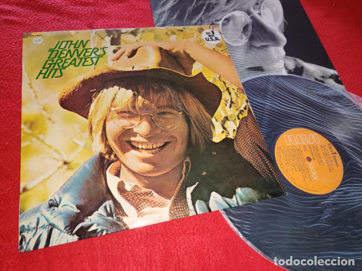 Discos de vinilo: JOHN DENVER S GRETATEST HITS LP 1974 RCA EDICION ESPA&Ntilde;OLA SPAIN