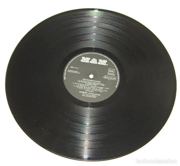 Discos de vinilo: GILBERT OSULLIVAN - SUS GRANDES EXITOS - MAM - EMI ODEON 1976 - GATEFOLD - Foto 4