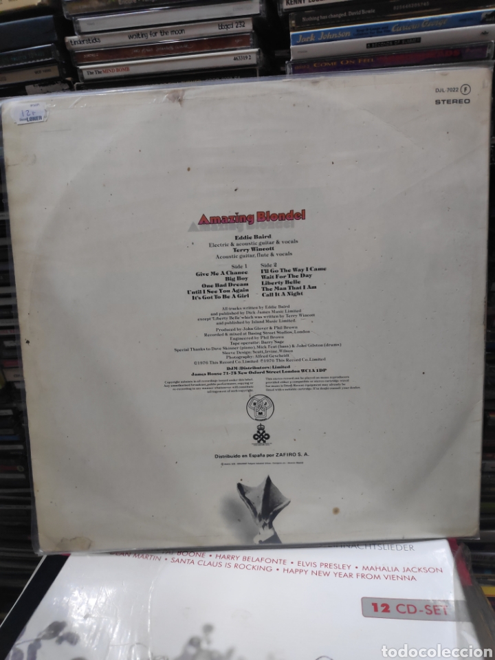 Discos de vinilo: Amazing Blondel bad dreams - Foto 2