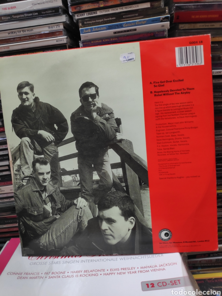 Discos de vinilo: Five get over excited the housemartins - Foto 2