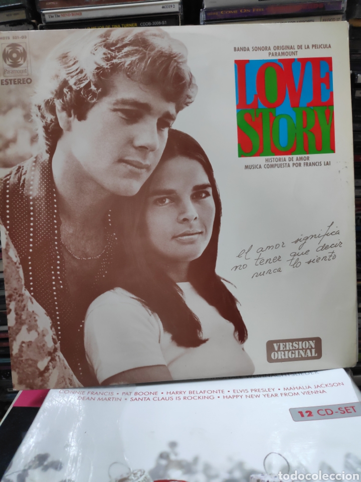 Discos de vinilo: Banda sonora love story versi&oacute;n original - Foto 1