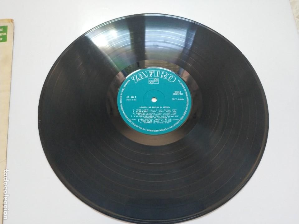 Discos de vinilo: EXITOS DE EMILIO EL MORO. ZAFIRO 1970 - Foto 3