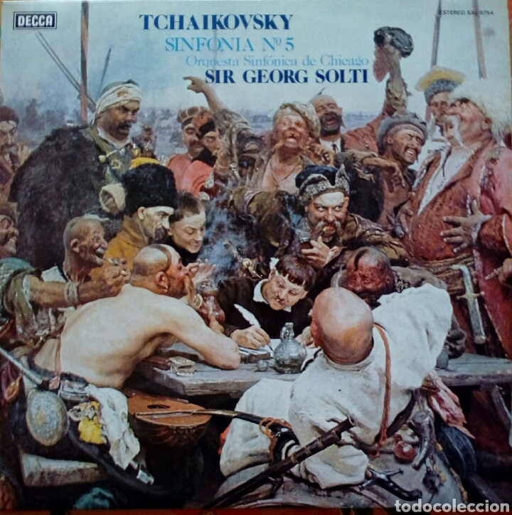 Discos de vinilo: Tchaikovsky. SINFON&Iacute;A 5. Solti. DECCA. (1Lp) - Foto 1