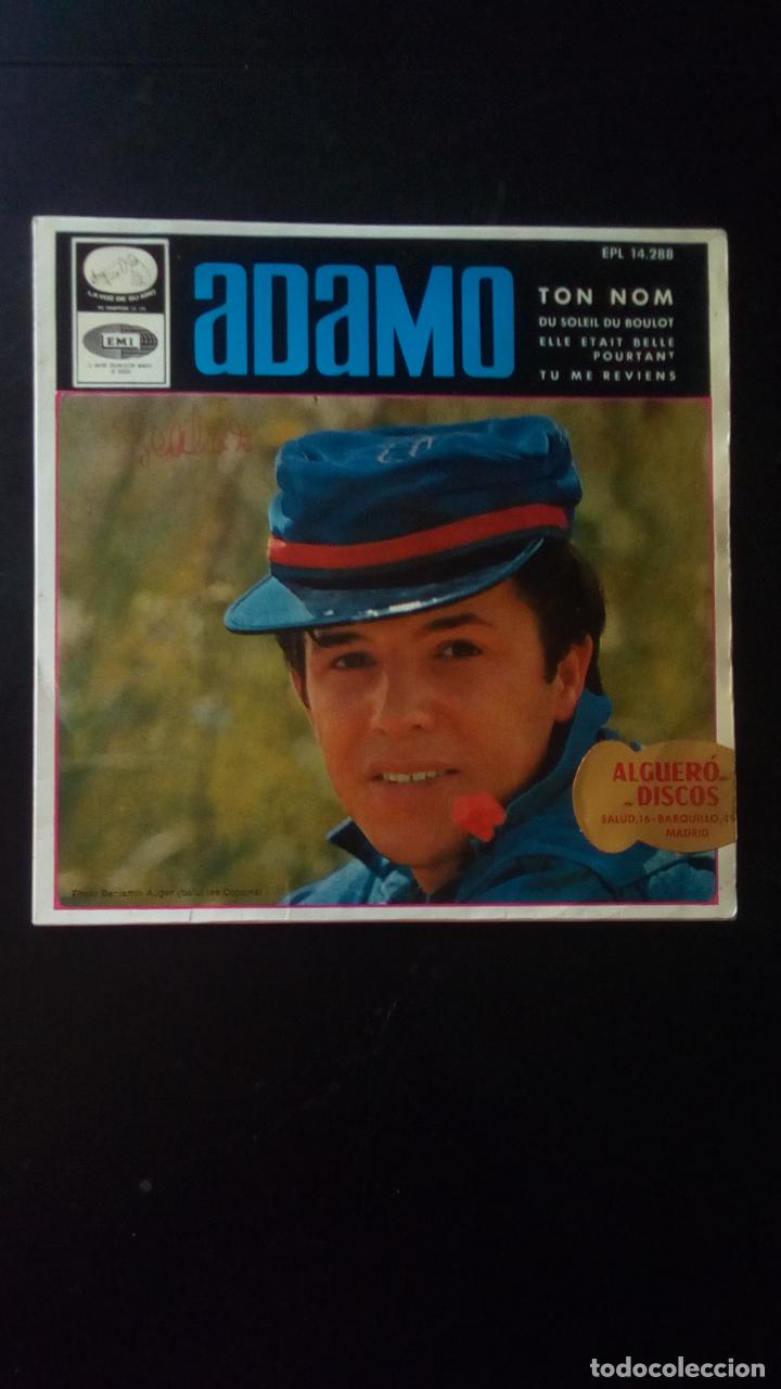 Discos de vinilo: ADAMO - TON NOM - Foto 1
