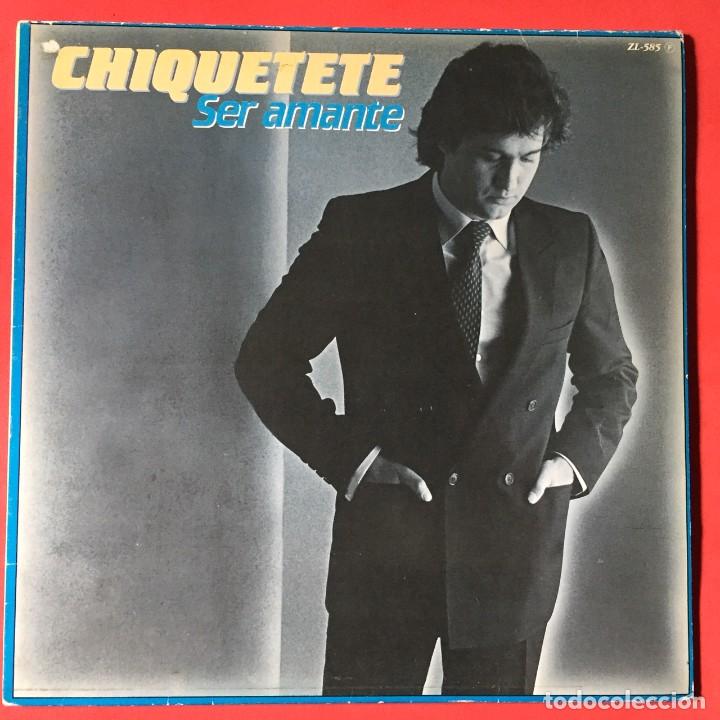 Discos de vinilo: Chiquetete - Ser Amante - Foto 1