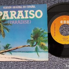 Discos de vinilo: CLAUDIA DE COLOMBIA - PARAISO / VOY A ESCRIBIR TU MELODIA. EDITADO POR CBS. AÑO 1.982. Lote 208105062