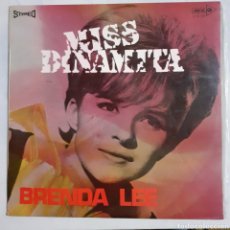 Discos de vinilo: BRENDA LEE. MISS DYNAMITE. CORAL, S-21.255. ESPAÑA 1969.. Lote 208111661