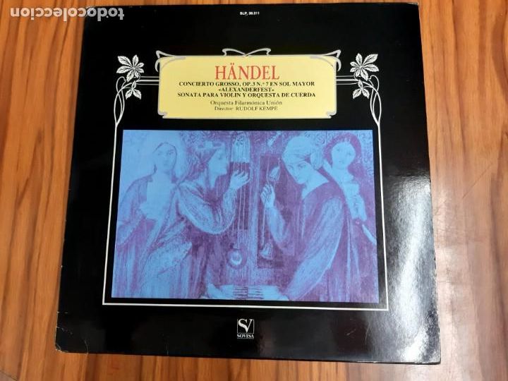 Discos de vinilo: George Frederick Handel - Foto 1