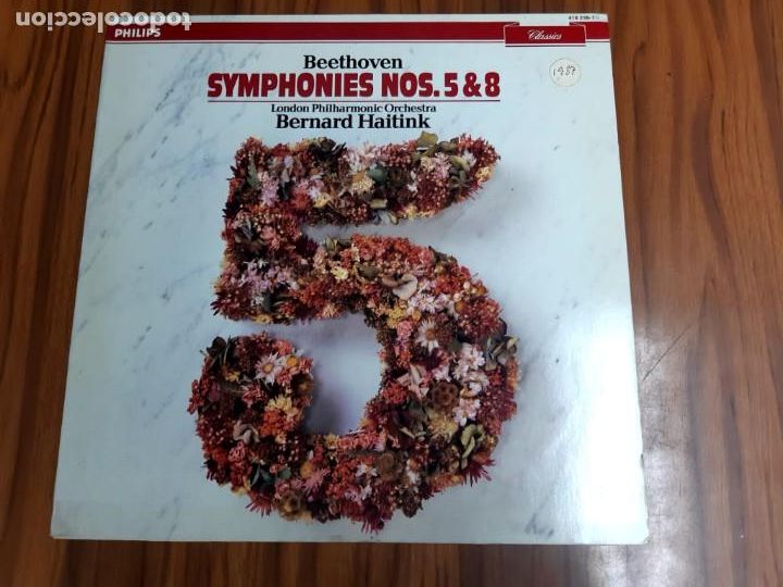 Discos de vinilo: LP. BEETHOVEN. SINFONIA N&ordm; 5 Y 8
