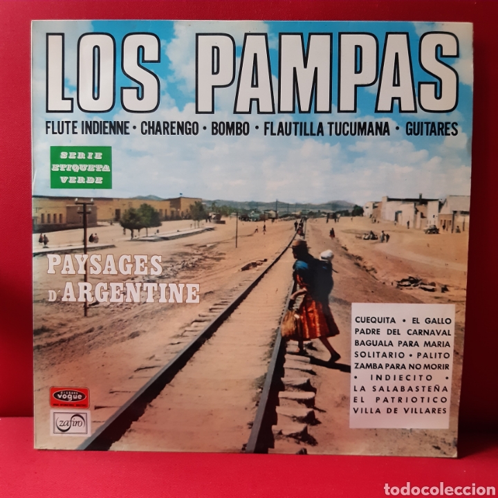 Discos de vinilo: Los Pampas - Paysages DArgentine - Foto 1