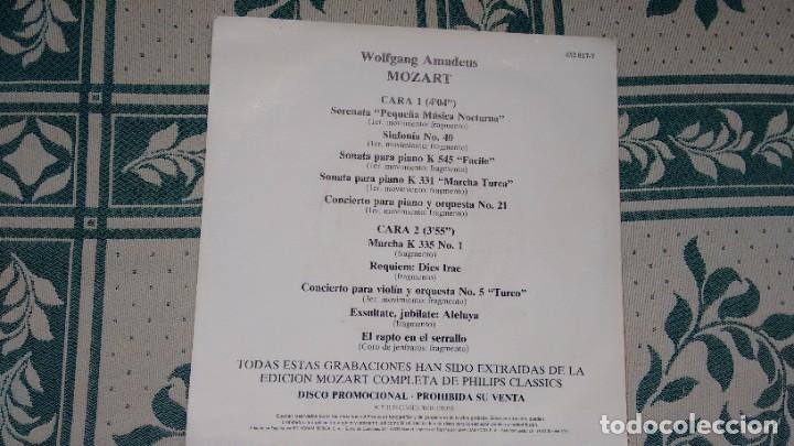 Discos de vinilo: SINGLE(VINILO) -PROMOCION- MOZARTMANIA - Foto 2