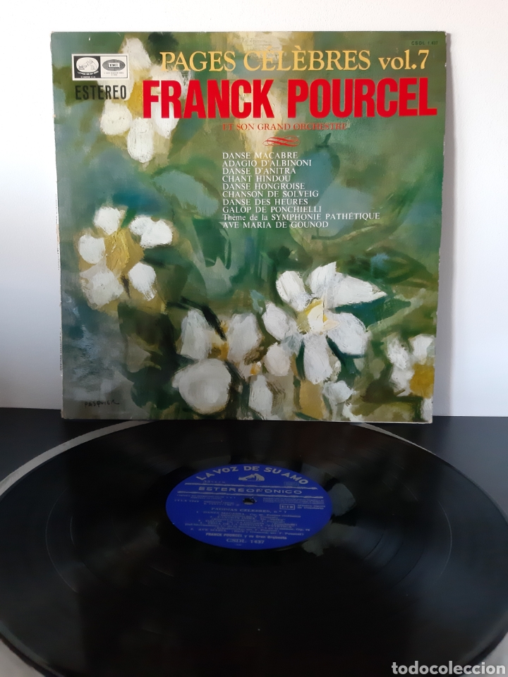 Discos de vinilo: FRANCK POURCEL. PAGUES CEL&Egrave;BRES VOL. 7 - Foto 1
