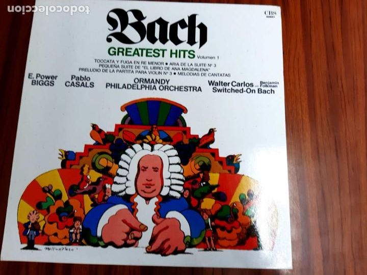 Discos de vinilo: BACH - Foto 1