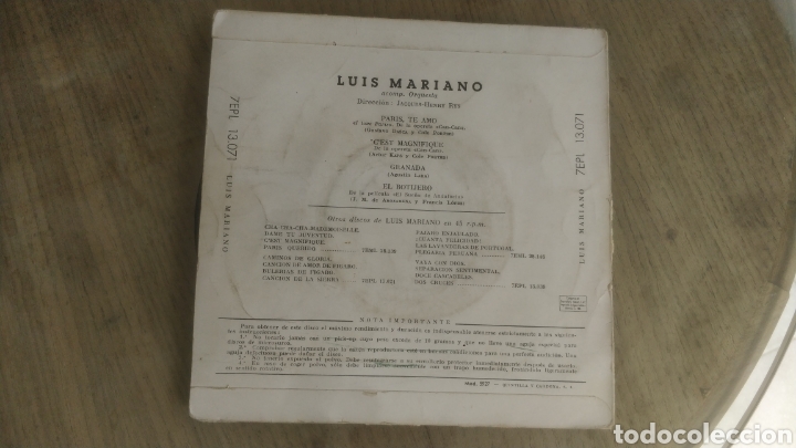 Discos de vinilo: Vinilo 4 canciones navide&ntilde;as - Foto 2