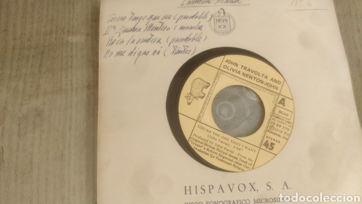 Discos de vinilo: Vinilo de John Travolta & Olivia Newton-john - Foto 2