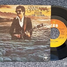 Discos de vinilo: SANTANA - FLOR DE LUNA / TRANSCENDANCE. EDITADO POR CBS. AÑO 1.978. Lote 208192658