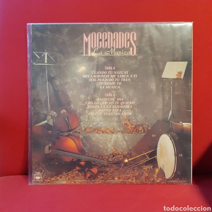 Discos de vinilo: Mocedades La m&uacute;sica LP - Foto 2