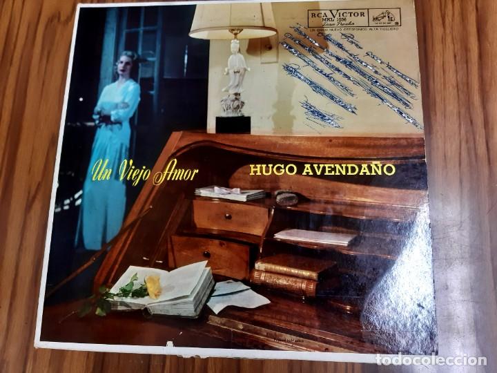 Discos de vinilo: HUGO AVENDA&Ntilde;O UN VIEJO AMOR LP RCA VICTOR EDICION MEXICO
