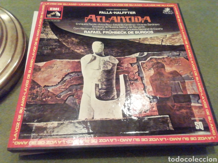 Discos de vinilo: Falla Halftter. Atl&aacute;ntica. vinilo. Dos discos estuche. - Foto 1