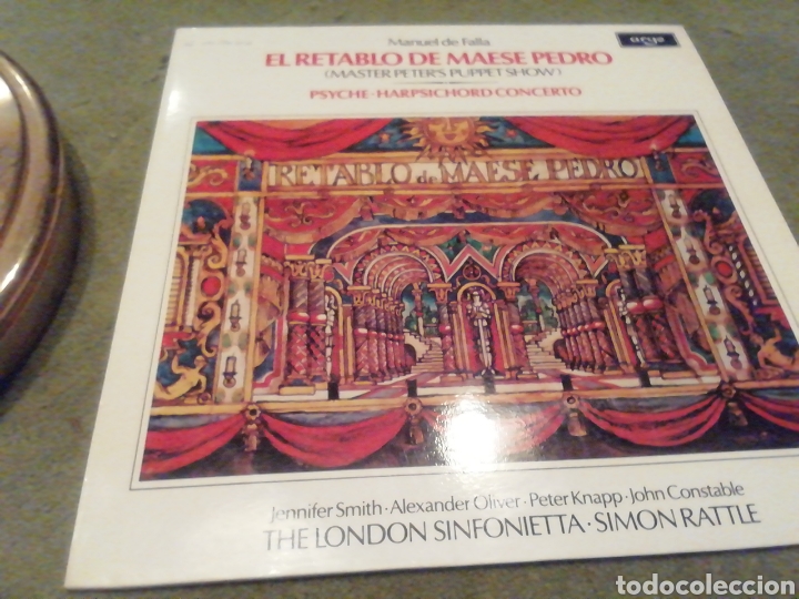 Discos de vinilo: Falla. El retablo de maese Pedro. vinilo. - Foto 1