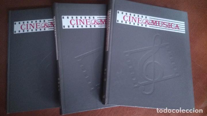 Discos de vinil: CINE & M&Uacute;SICA - COLECCI&Oacute;N COMPLETA DE 60 LP'S - VINILO + TRES TOMOS Y LA GUIA * SALVAT