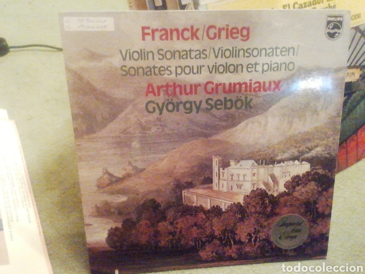 Discos de vinilo: Franck Grieg. Sonatas para violin. vinilo. - Foto 1