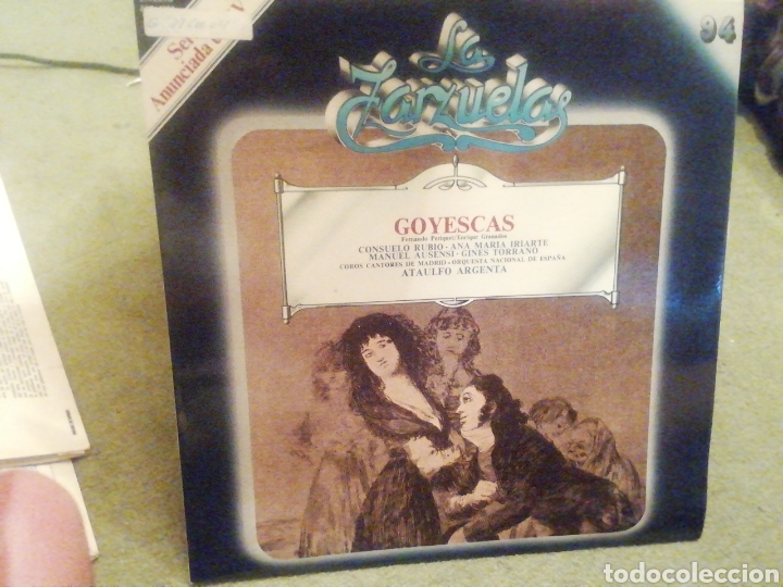 Discos de vinilo: Goyescas. vinilo. - Foto 1