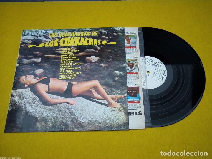 Disques de vinyle: LP LOS CHACHACHAS - Rebecca - SPAIN Press - Promo - CAS 186 (EX/EX) 5