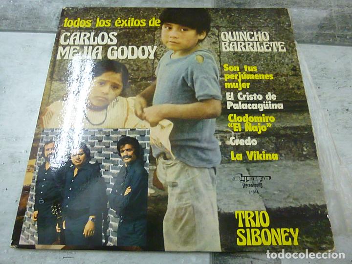 Disques de vinyle: CARLOS MEJIA GODOY -TODOS LOS EXITOS - LP OLYMPO SPAIN 1977 -N