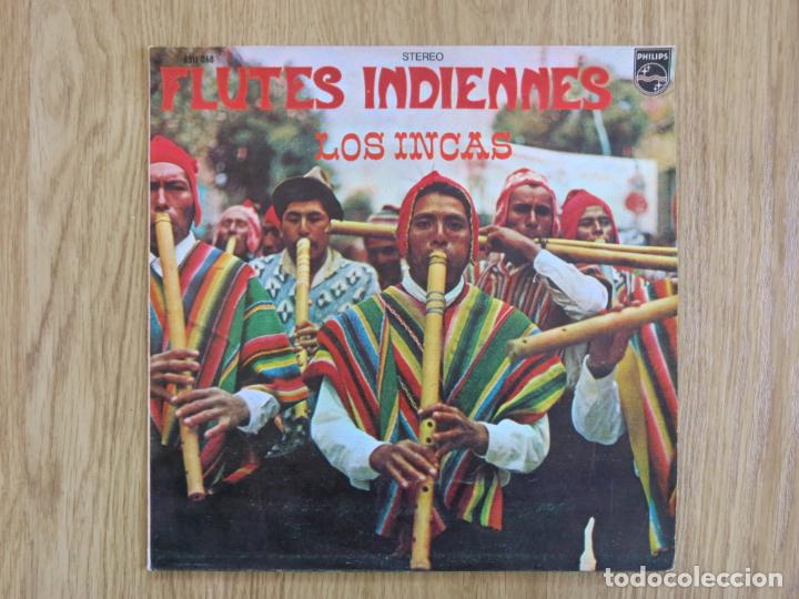 Disques de vinyle: LP FLUTES INDIENNES LOS INCAS ORIG PERU 1971 CALCHAKIS MACCHU PICCHU ANDINO