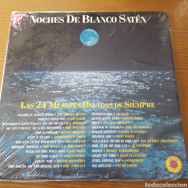Vinyl-Schallplatten: Disco de Vinilo (Doble LP) &rdquo;Noches De Blanco Saten&rdquo;