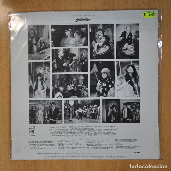 Discos de vinilo: VARIOS - AMERICATHON - BSO - LP - Foto 2
