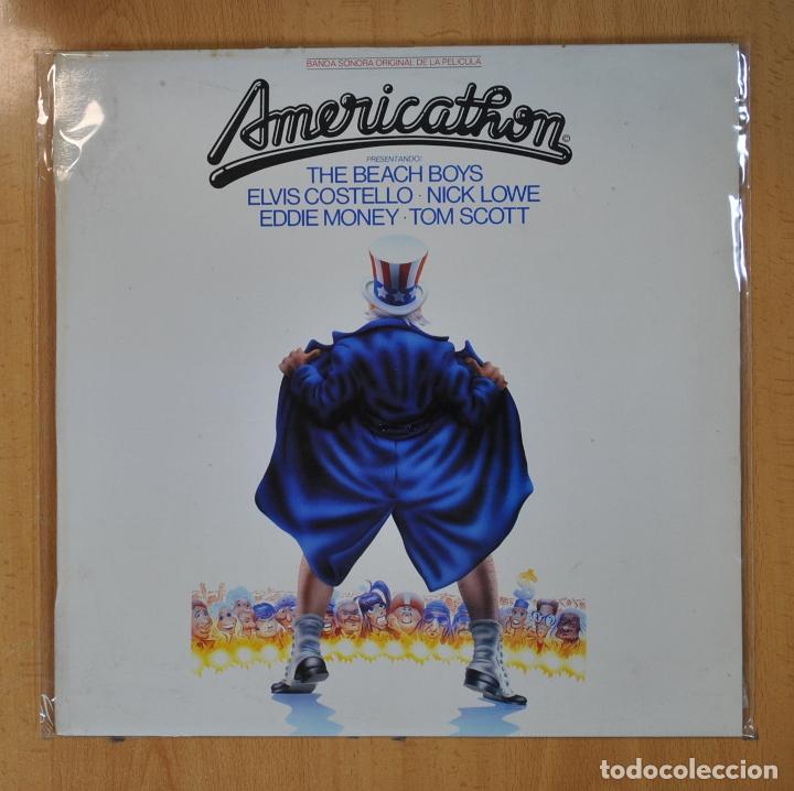 Discos de vinilo: VARIOS - AMERICATHON - BSO - LP - Foto 1