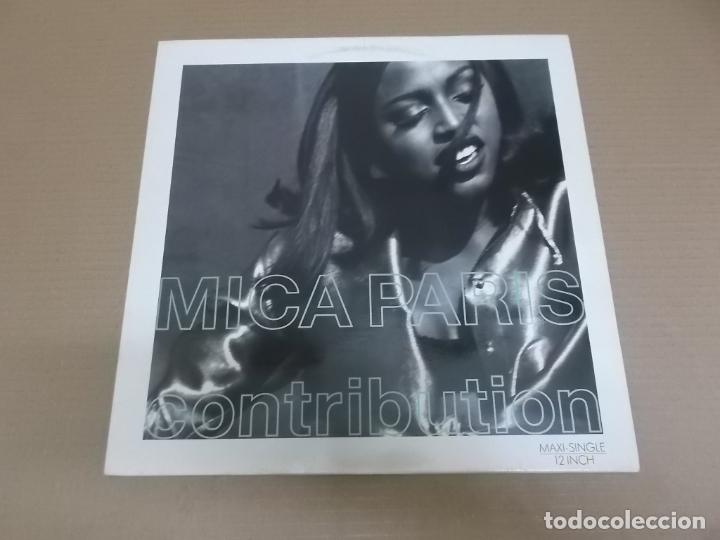 Discos de vinilo: MICA PARIS (MX) CONTRIBUTION (4 TRACKS) A&Ntilde;O &ndash; 1990 - Foto 1