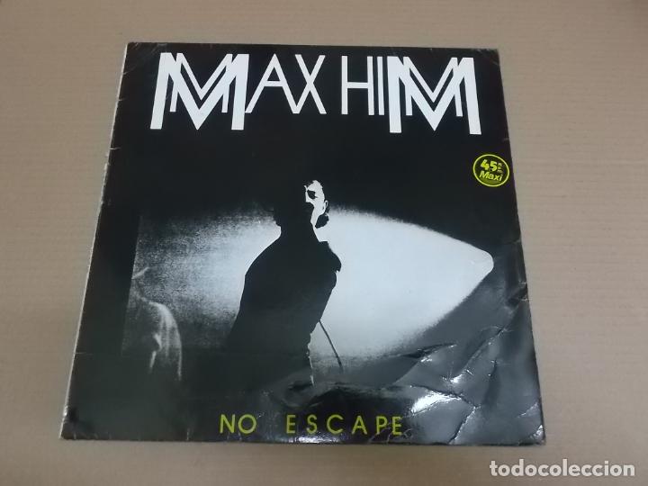 Discos de vinilo: MAX HIM (MX) NO ESCAPE (3 TRACKS) A&Ntilde;O &ndash; 1984 - Foto 1