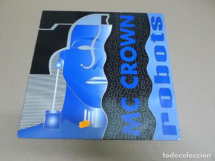 Discos de vinilo: MC CROWN (MX) ROBOTS (3 TRACKS) A&Ntilde;O &ndash; 1993 - Foto 1
