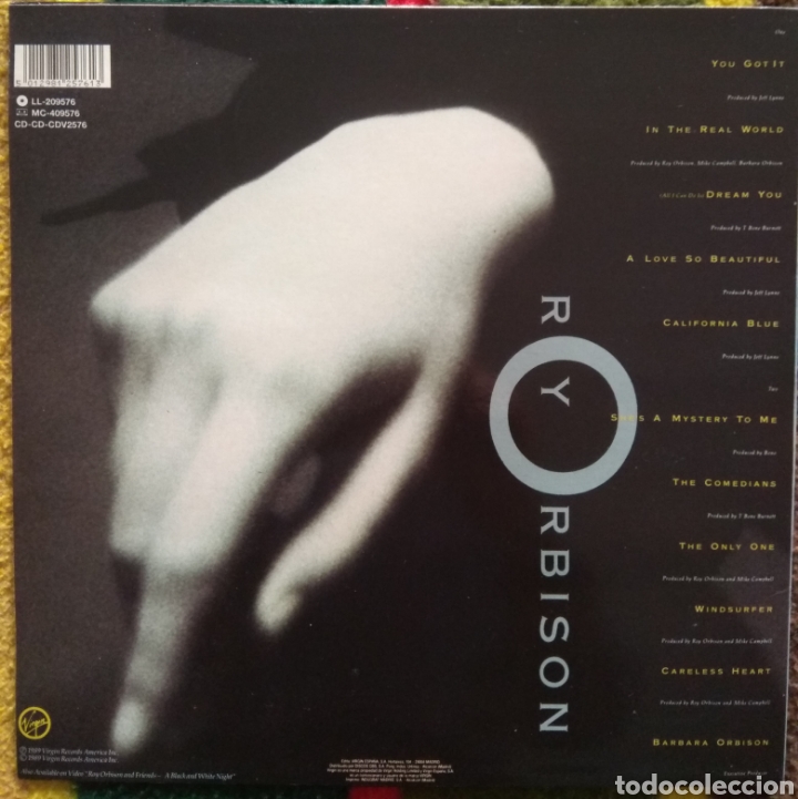Discos de vinilo: Roy Orbison&nbsp;&lrm;&ndash;&nbsp;Mystery Girl - Foto 2