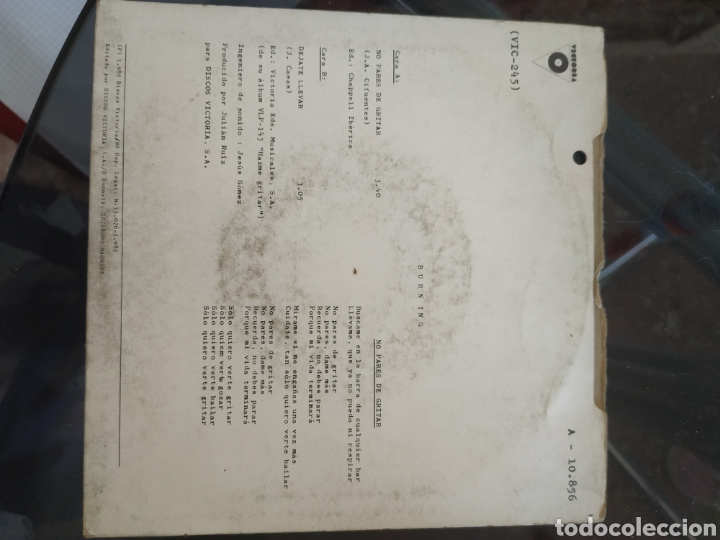 Discos de vinilo: 5 Singles Burning - Foto 4