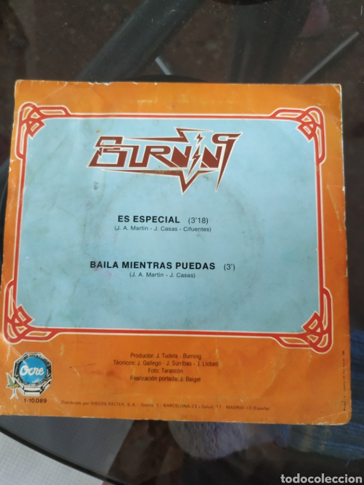 Discos de vinilo: 5 Singles Burning - Foto 6