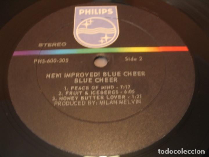 Discos de vinilo: BLUE CHEER LP NEW IMPROVED! PHILIPS ORIGINAL USA 1969 - Foto 9