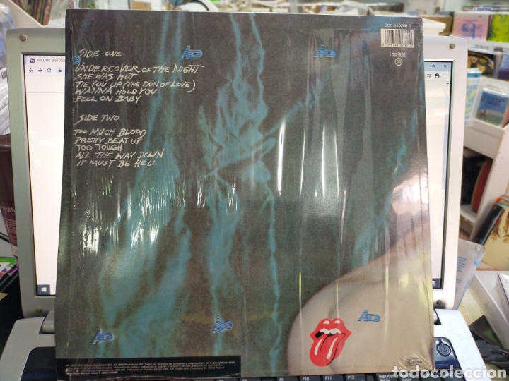 Discos de vinilo: Rolling Stones lp undercover Espa&ntilde;a 1987 - Foto 2