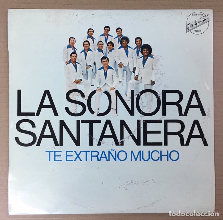 Disques de vinyle: LP LA SONORA SANTANERA - TE EXTRA&Ntilde;O MUCHO - Spain 1977
