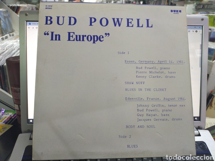 Discos de vinilo: Bud powell lp un europe - Foto 2