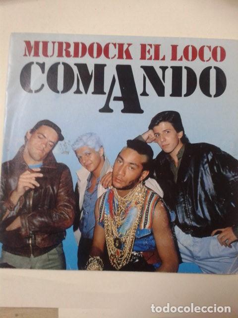 Discos de vinilo: COMANDO - MURDOCK EL LOCO - SINGLE - Foto 1