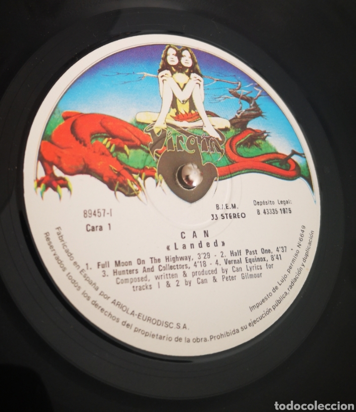 Discos de vinilo: CAN - LANDED - Foto 2