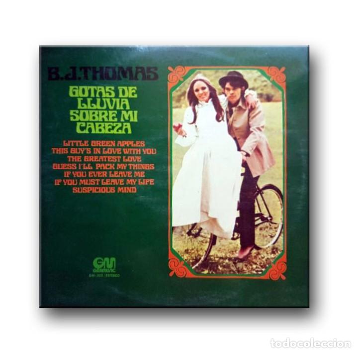 Discos de vinilo: B.J. Thomas - Gotas de Lluvia sobre mi cabeza - Foto 1