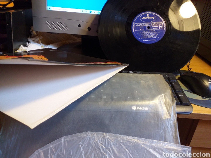 Discos de vinilo: STEVE MILLER BABD FLY LIKE AN EAGLE ESPA&Ntilde;A 1976 - Foto 4