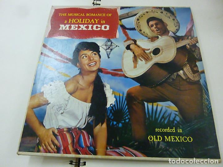 Disques de vinyle: THE MUSICAL ROMANCE OF A HOLIDAY IN MEXICO - RECORDED IN OLD MEXICO -LP -N