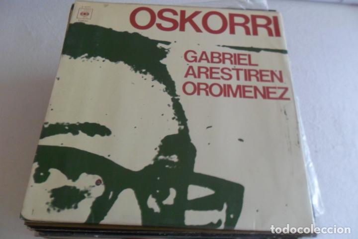 Discos de vinilo: OSKORRI - GABRIEL ARESTIREN OROIMENEZ 1976 LP - Foto 1